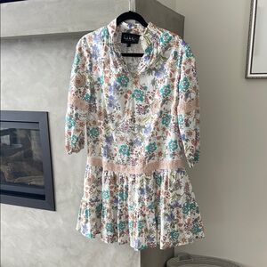 Lulu's Floral Print Dress - Multicolor